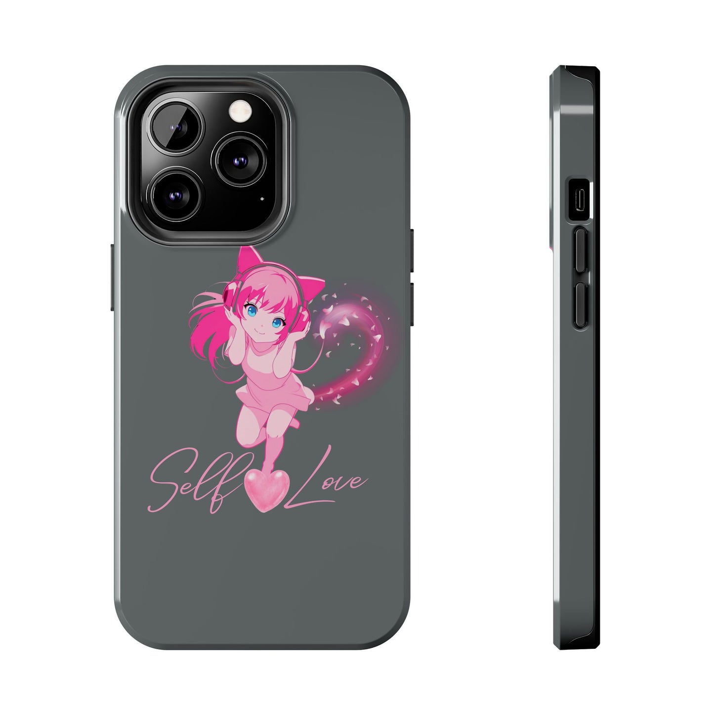 Self Love Tough Phone Case for Anime Lovers