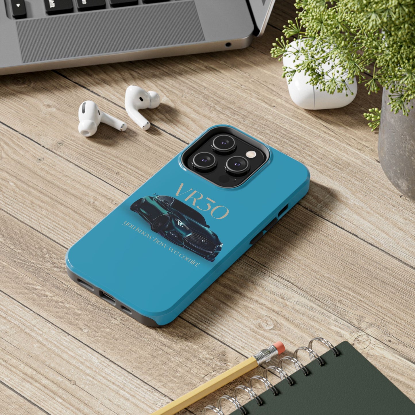 VR30 Sports Car Tough Phone Case - Stylish and Durable Protection for Car Enthusiasts