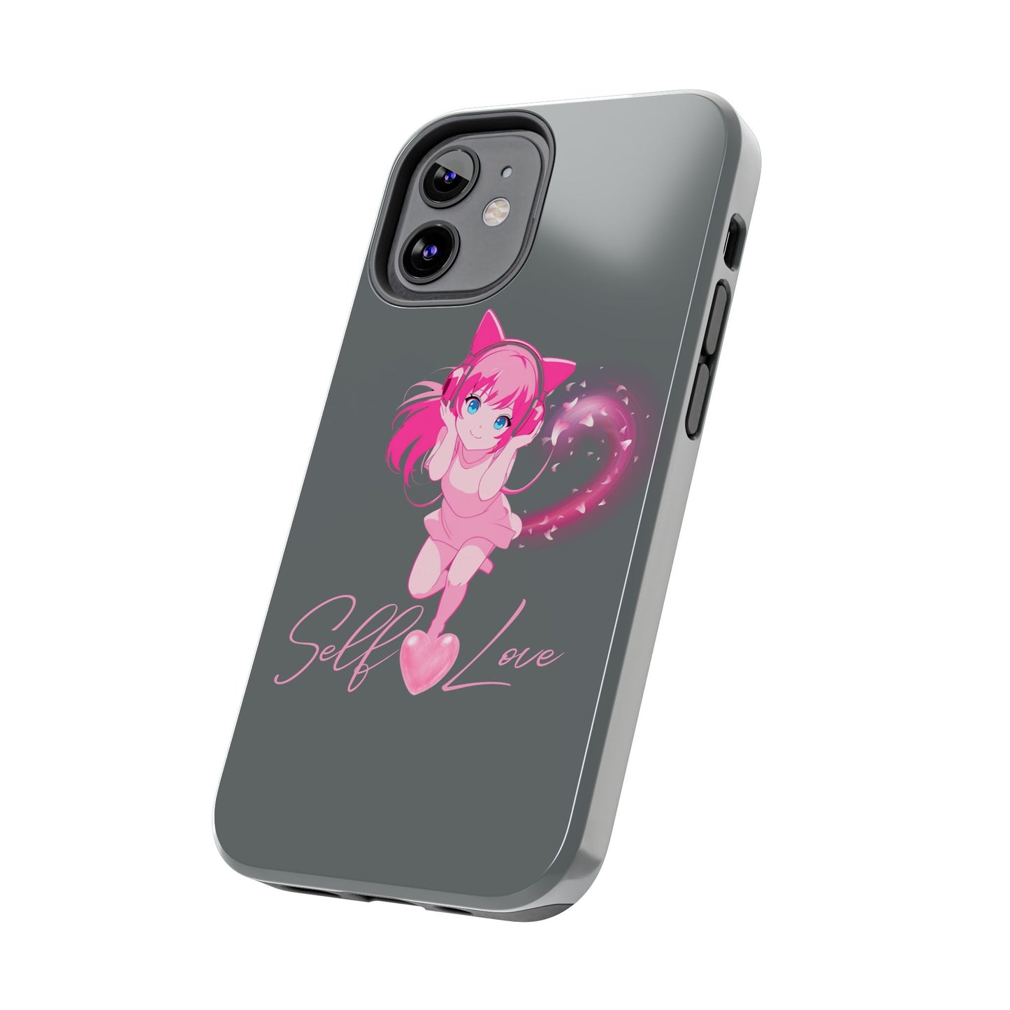 Self Love Tough Phone Case for Anime Lovers