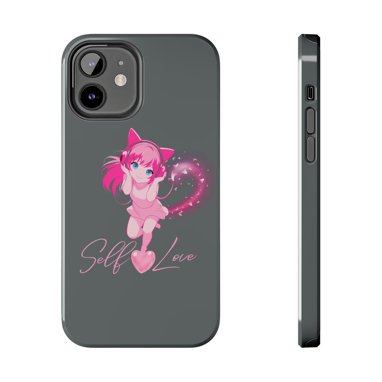 Self Love Tough Phone Case for Anime Lovers