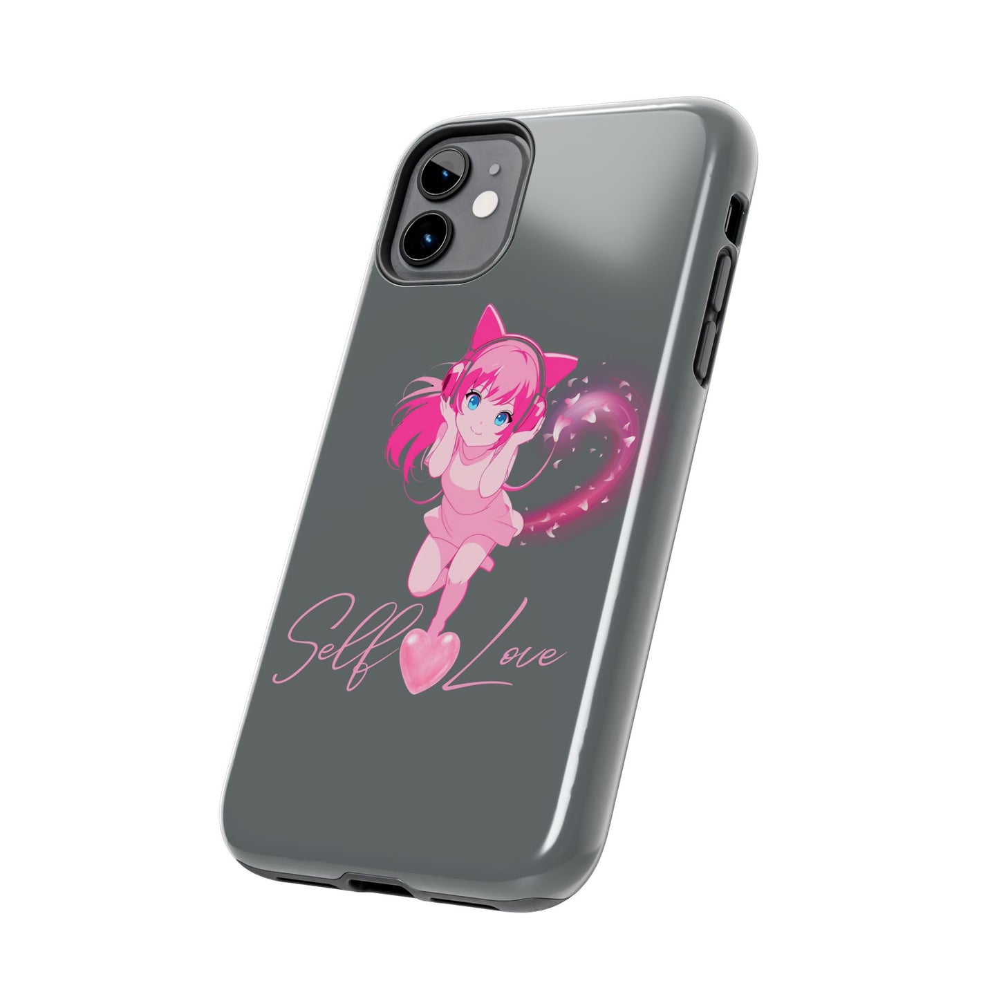 Self Love Tough Phone Case for Anime Lovers
