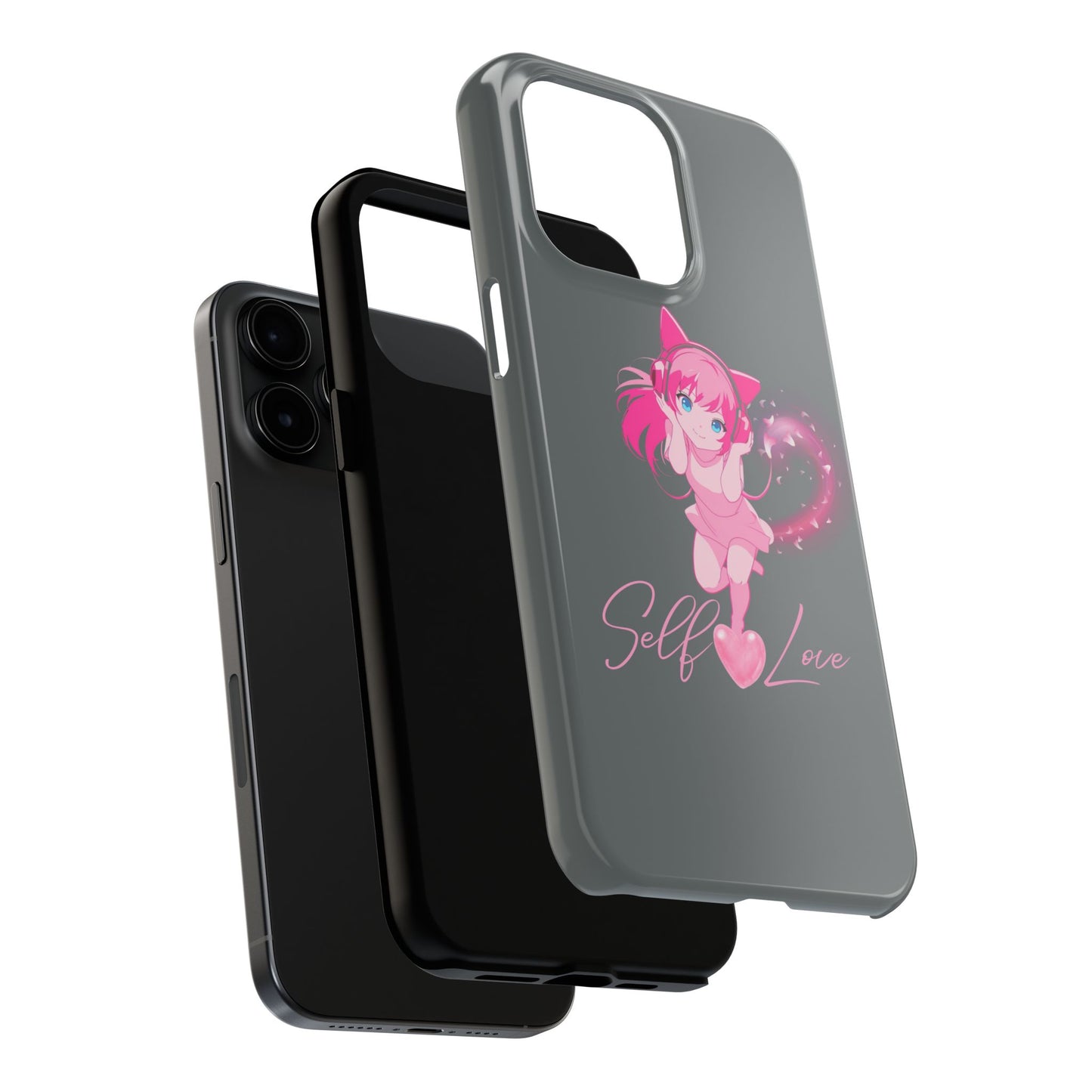 Self Love Tough Phone Case for Anime Lovers