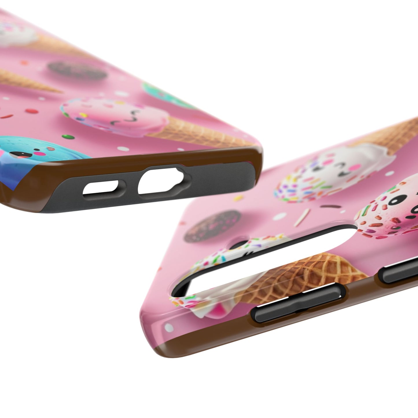 Tough Phone Cases Cute Ice Cream Design