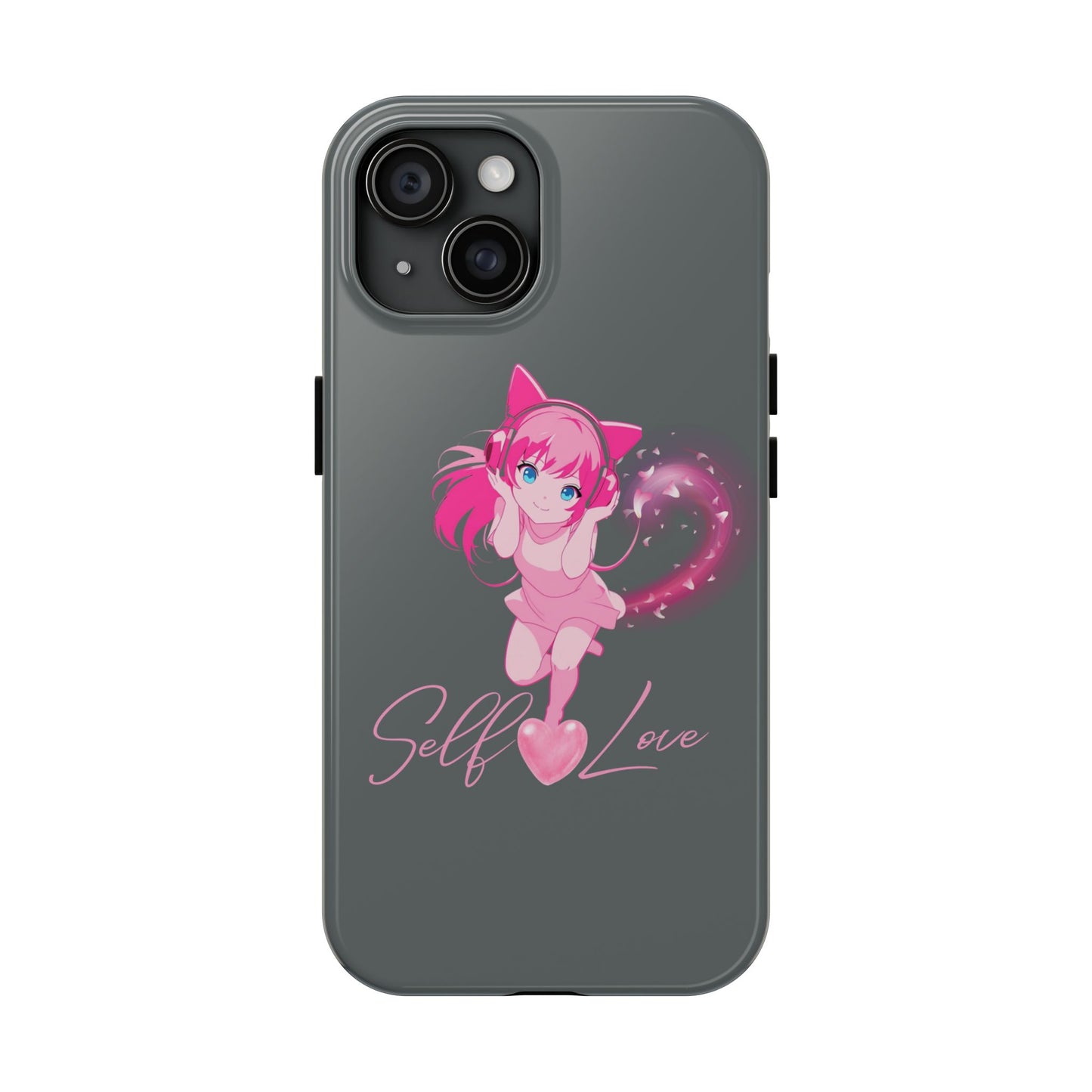 Self Love Tough Phone Case for Anime Lovers