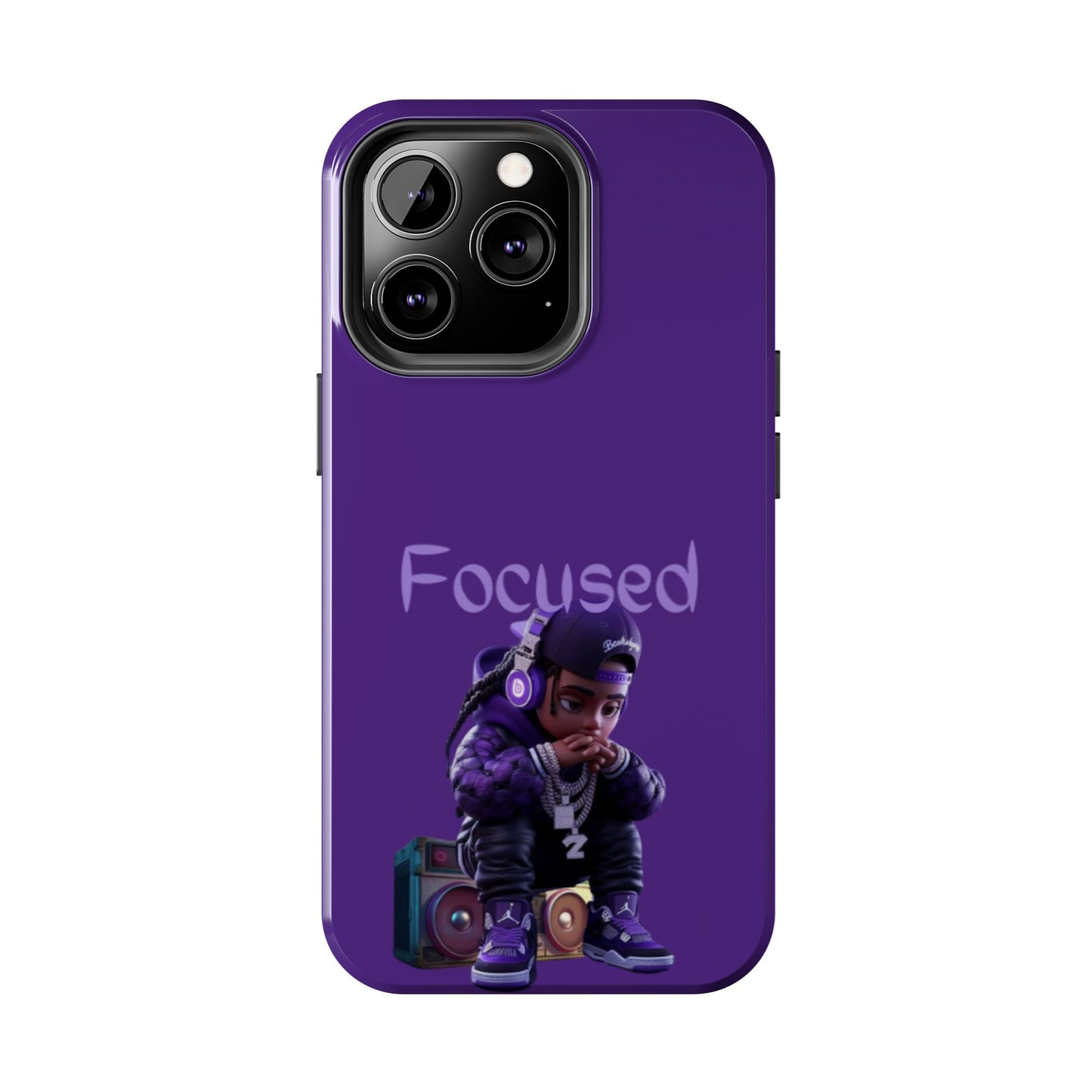 Phone Case- Focused Tough Case- Durable Protection