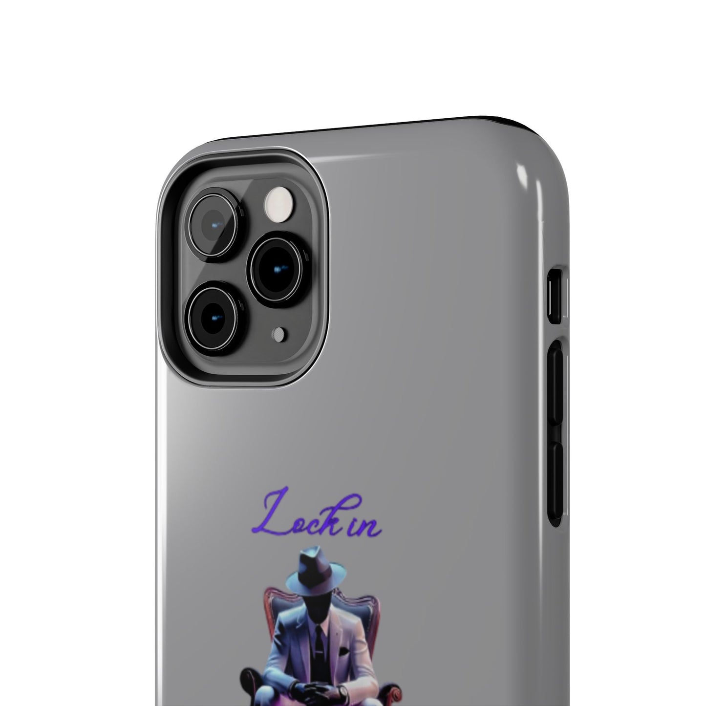 Phone case- Lock In, Stay Disciplined Tough Phone Case - Durable Protection
