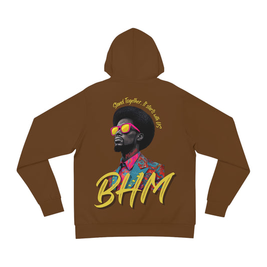 Chestnut Earth Brown Hoodie for Men & Women – Black History Month Affirmation Design for Cultural Pride