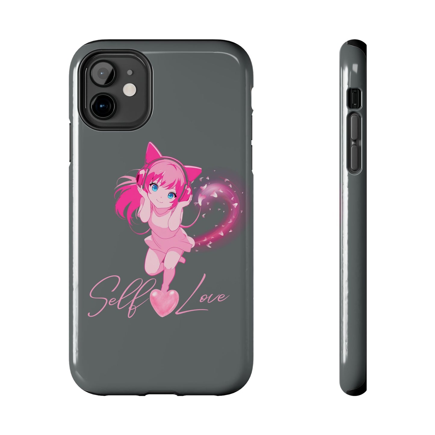 Self Love Tough Phone Case for Anime Lovers