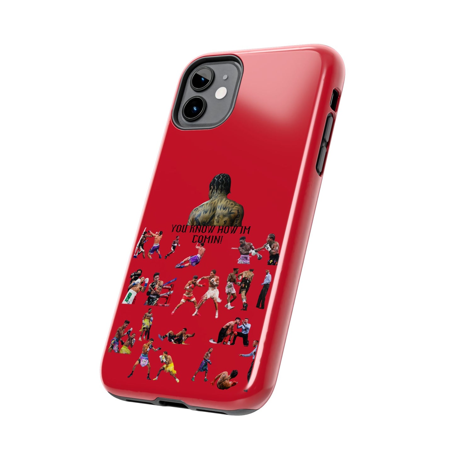 Phone case- You Know How I'm Comin' Tough Phone Case - Durable Protection