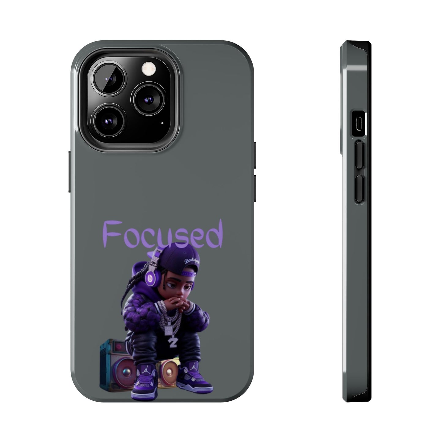 Phone Case- Focused Tough Case- Durable Protection