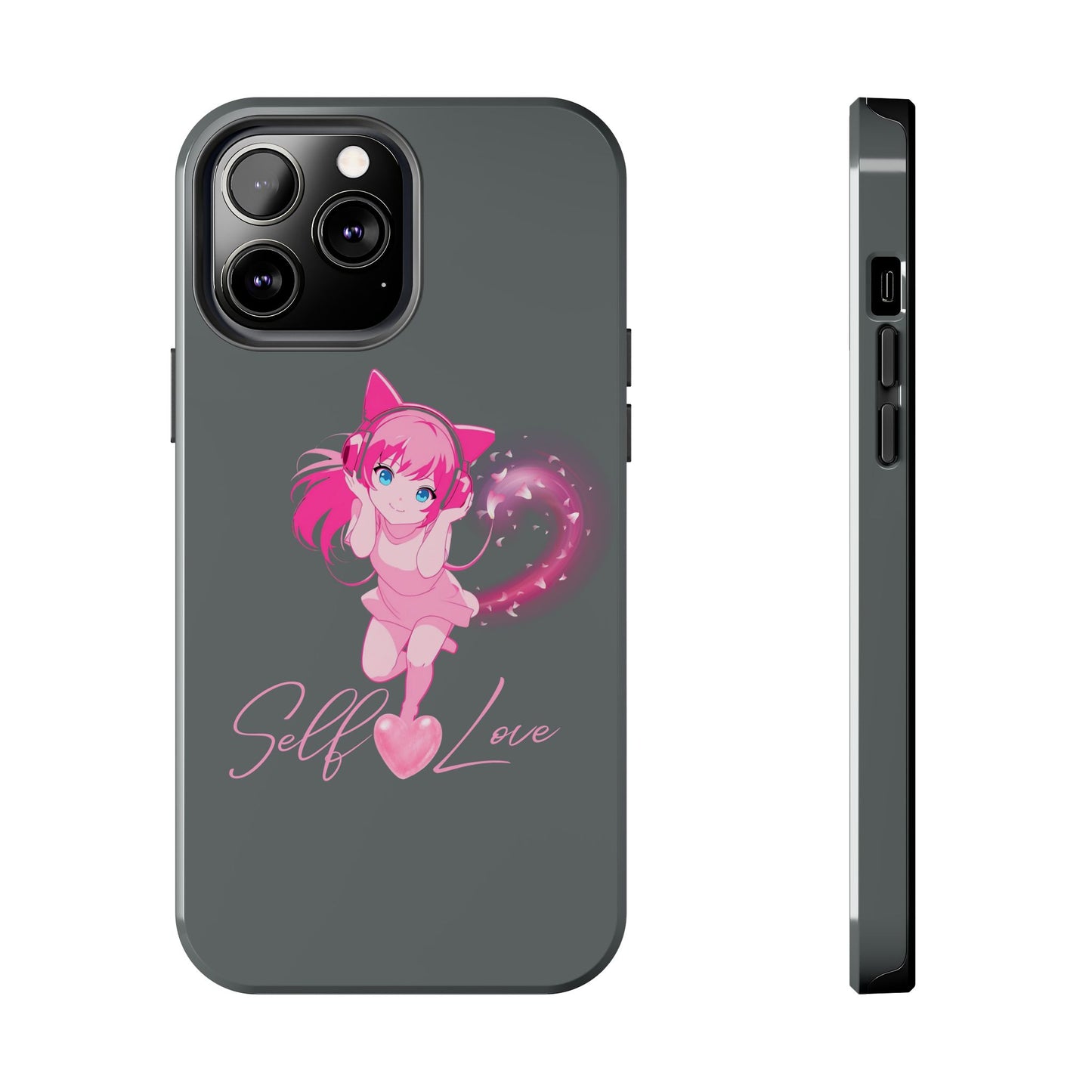 Self Love Tough Phone Case for Anime Lovers