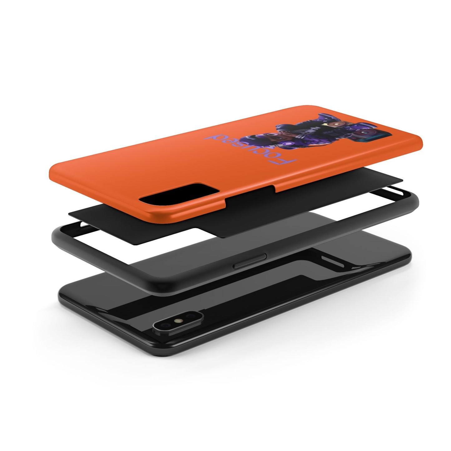 Phone Case- Focused Tough Case- Durable Protection