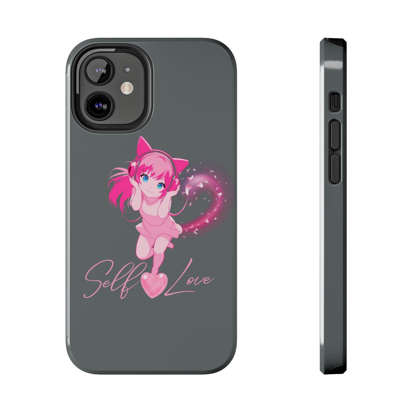 Self Love Tough Phone Case for Anime Lovers