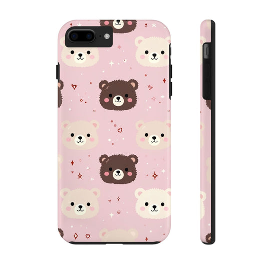 Tough Phone Cases- Cute Bears