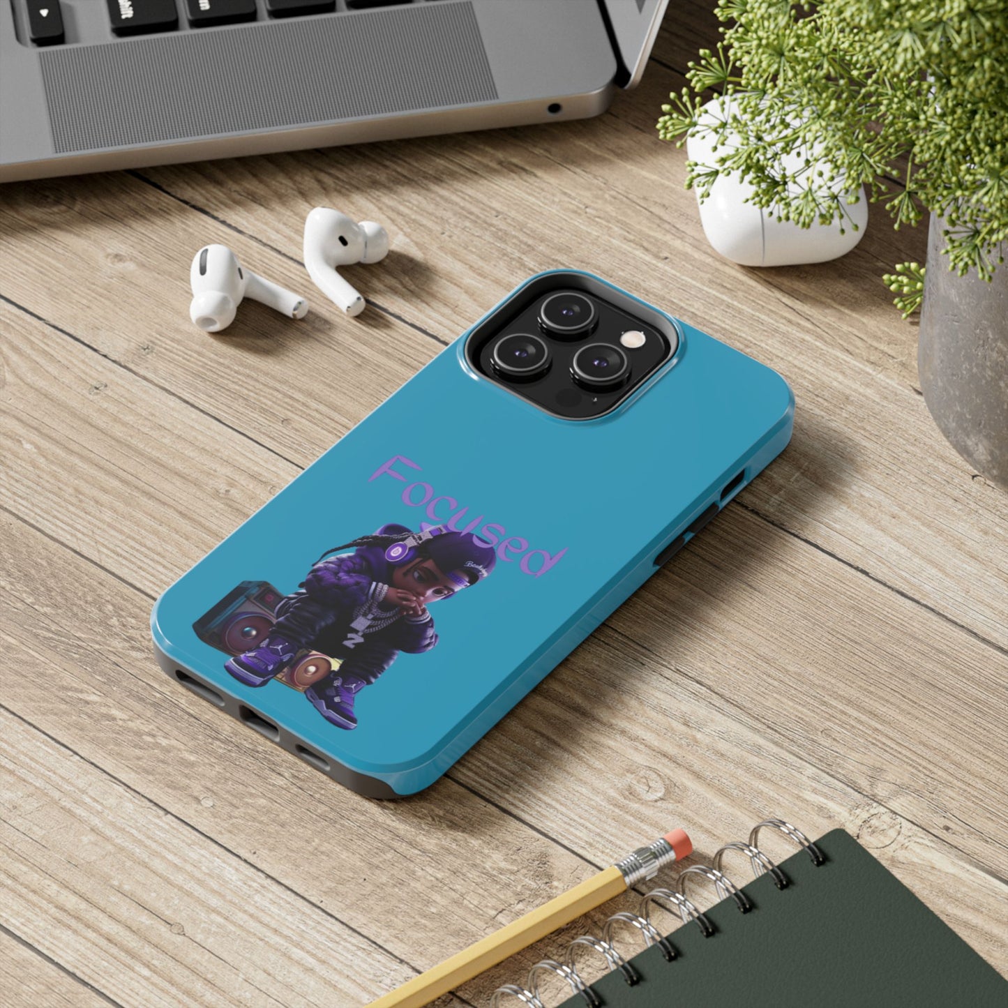 Phone Case- Focused Tough Case- Durable Protection