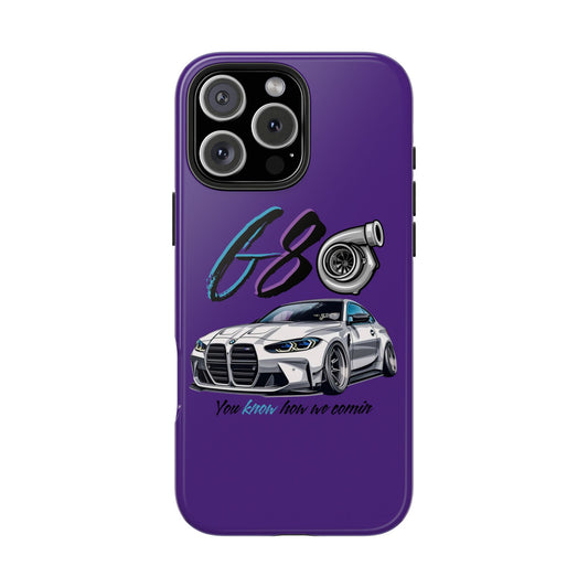 Car Enthusiast Tough Phone Case - BMW G80 'You Know How we Comin'