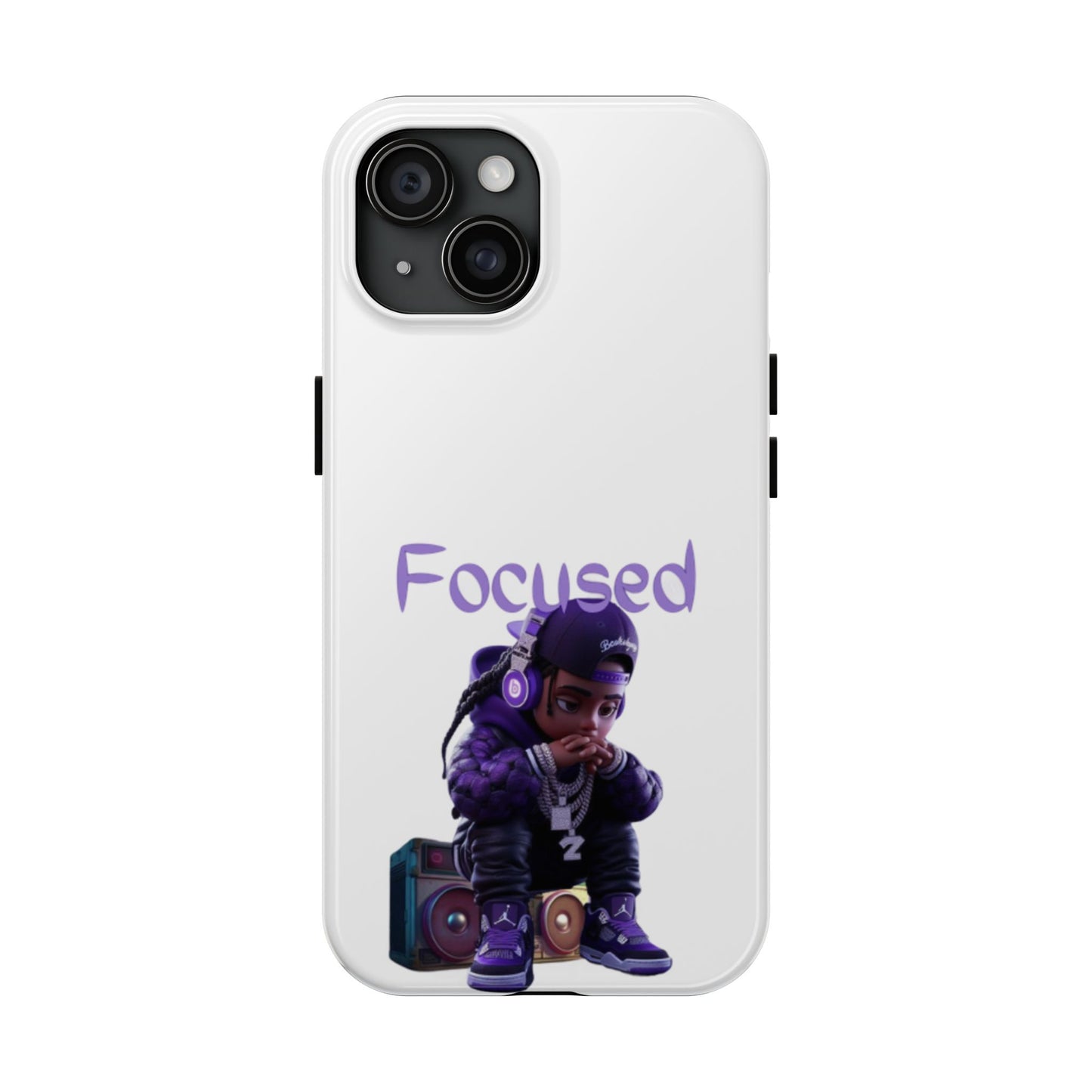 Phone Case- Focused Tough Case- Durable Protection