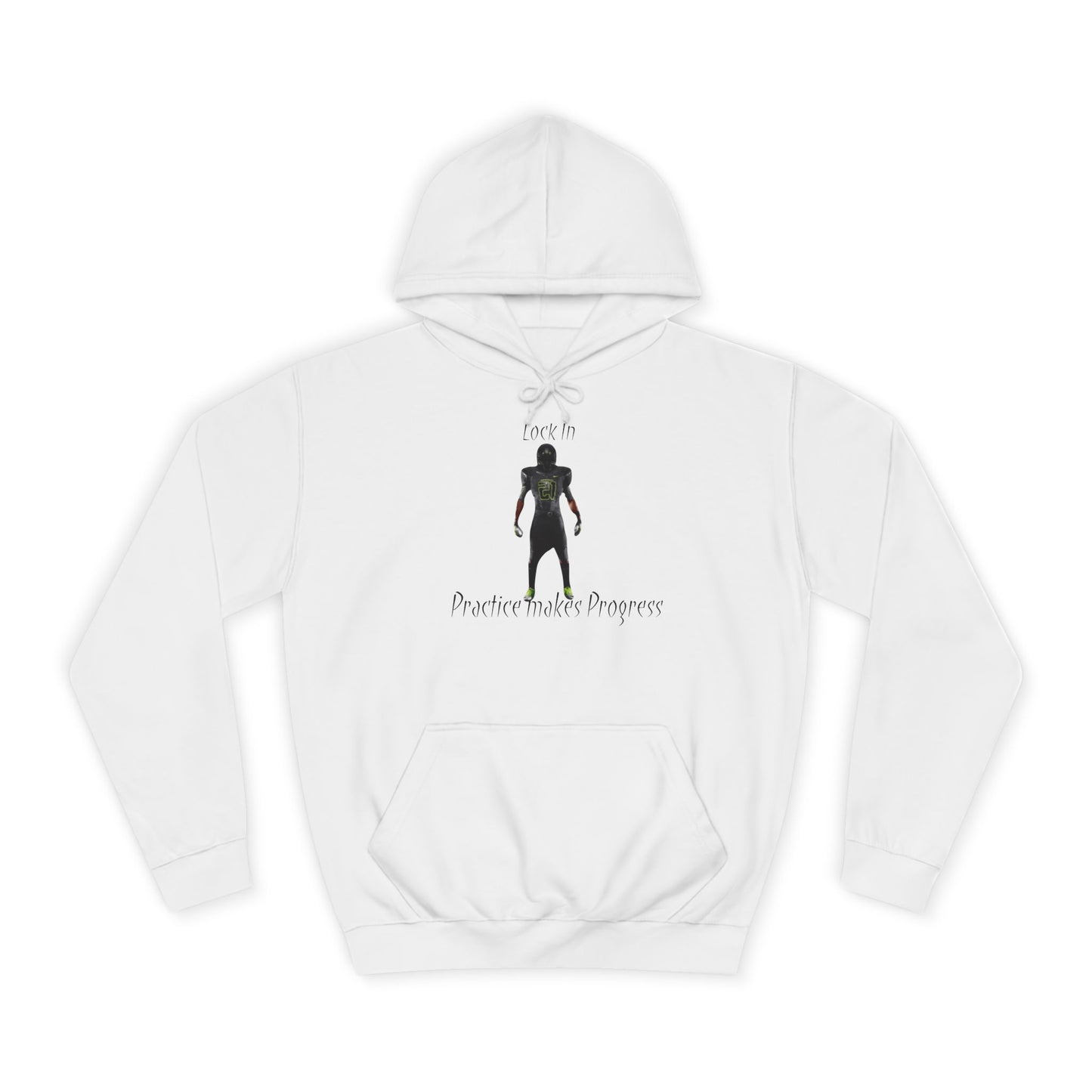 Iron Grey Men’s Motivational Sweater – "Practice Makes Progress" Inspirational Pullover