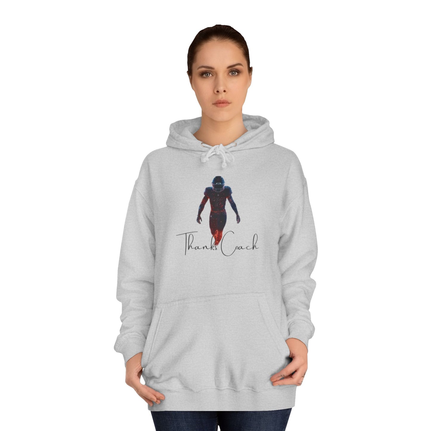 Victory Grey Coach Appreciation Sweater – "Thanks Coach" Sports Tribute Pullover