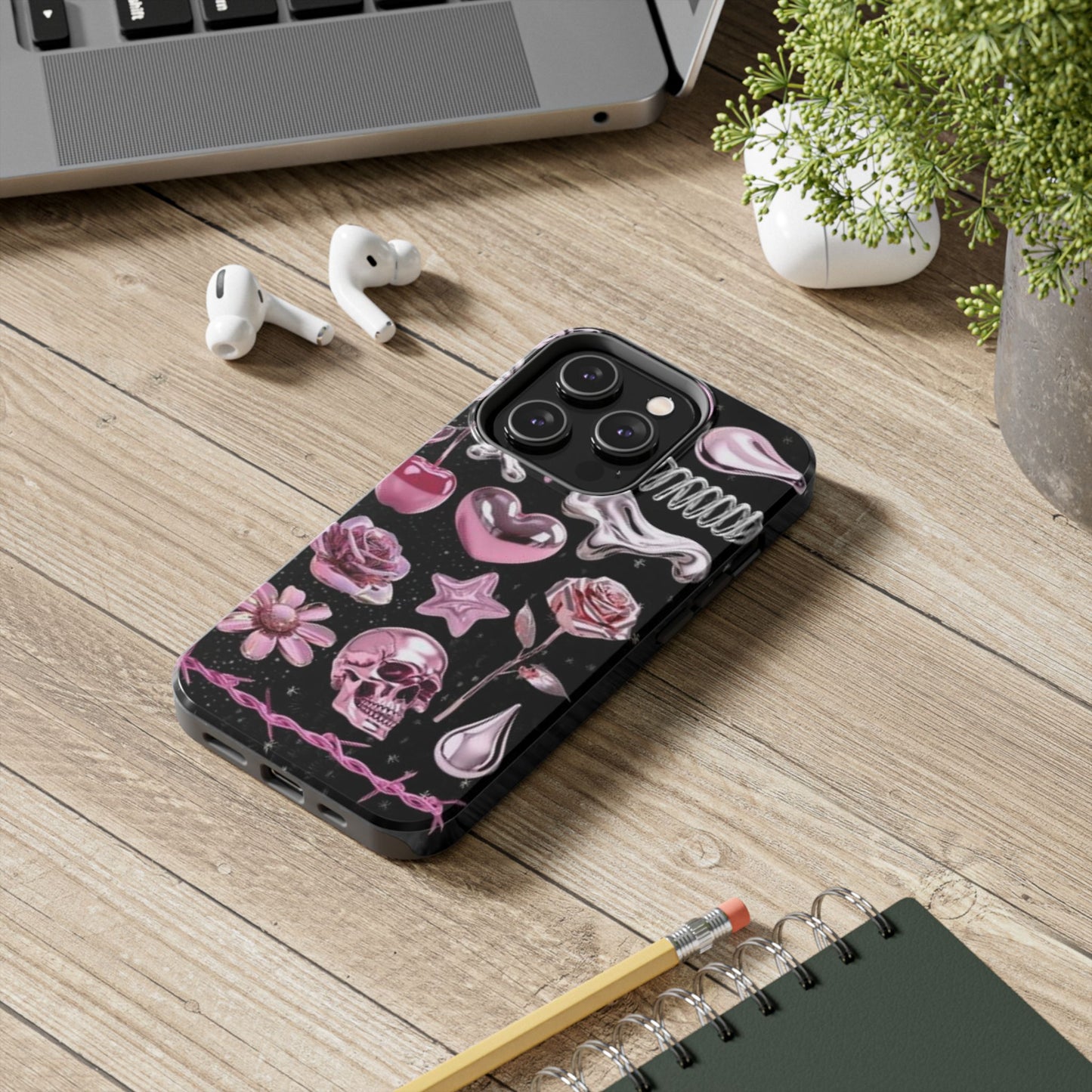 Flower Tough iPhone Cases