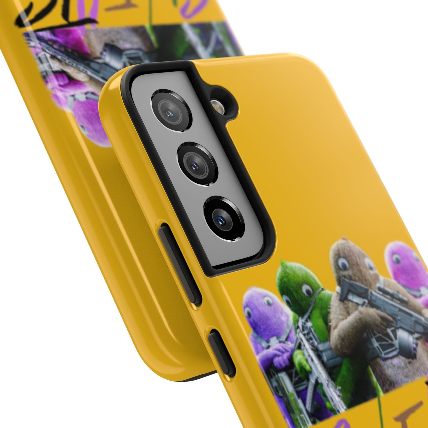 Cool Cartoon-Inspired Tough Phone Case - 'SWEATS'