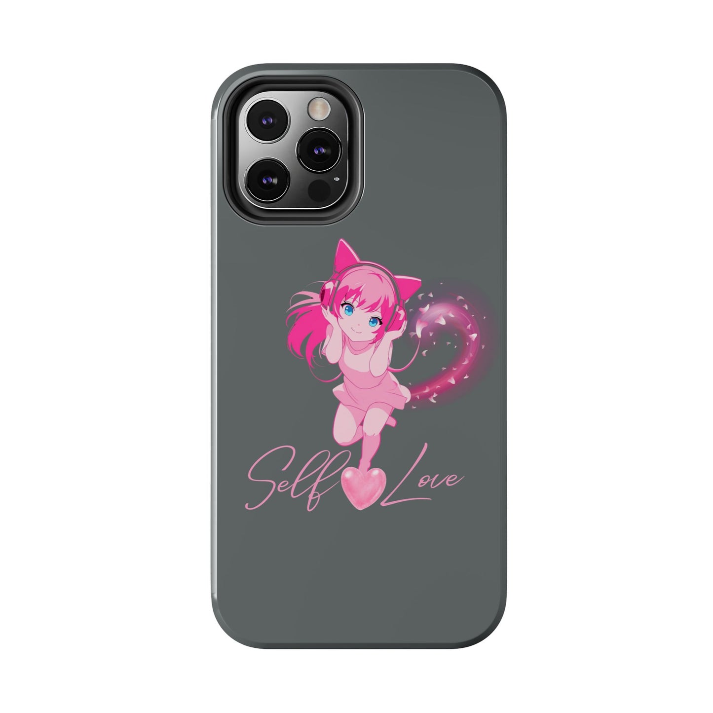Self Love Tough Phone Case for Anime Lovers