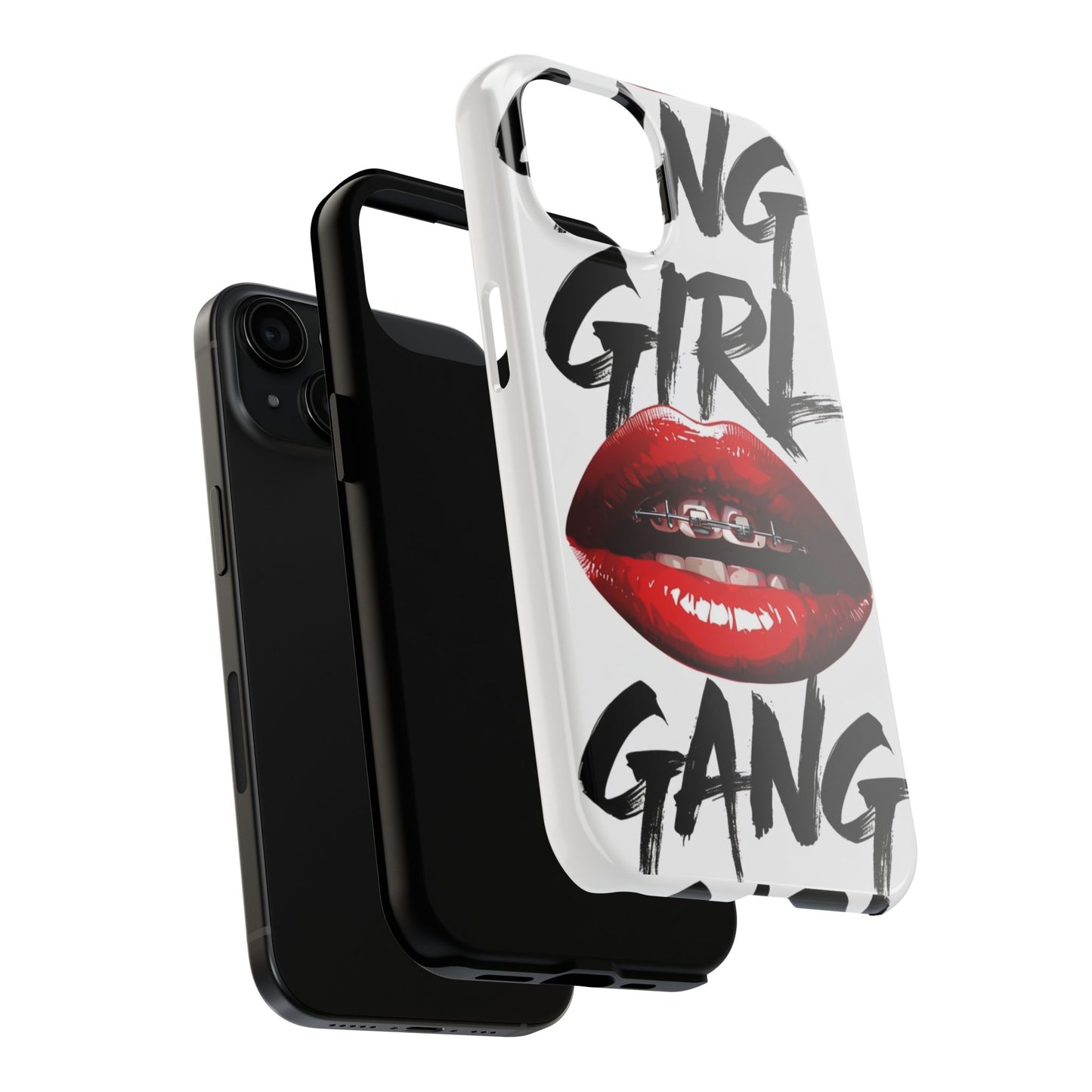 Bold 'Girl Gang' Tough Phone Case – Protective and Stylish Accessory for Trendsetters