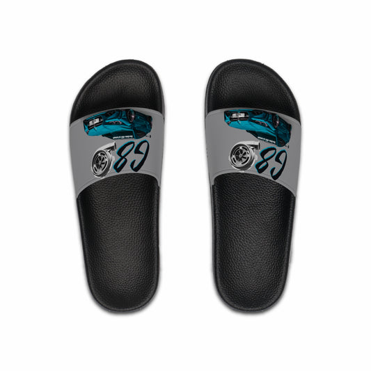 "Men's BMW G80 Slide Sandals – Stylish & Comfortable Car-Themed Footwear"