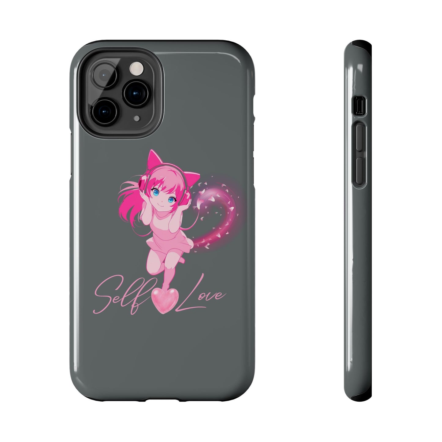 Self Love Tough Phone Case for Anime Lovers
