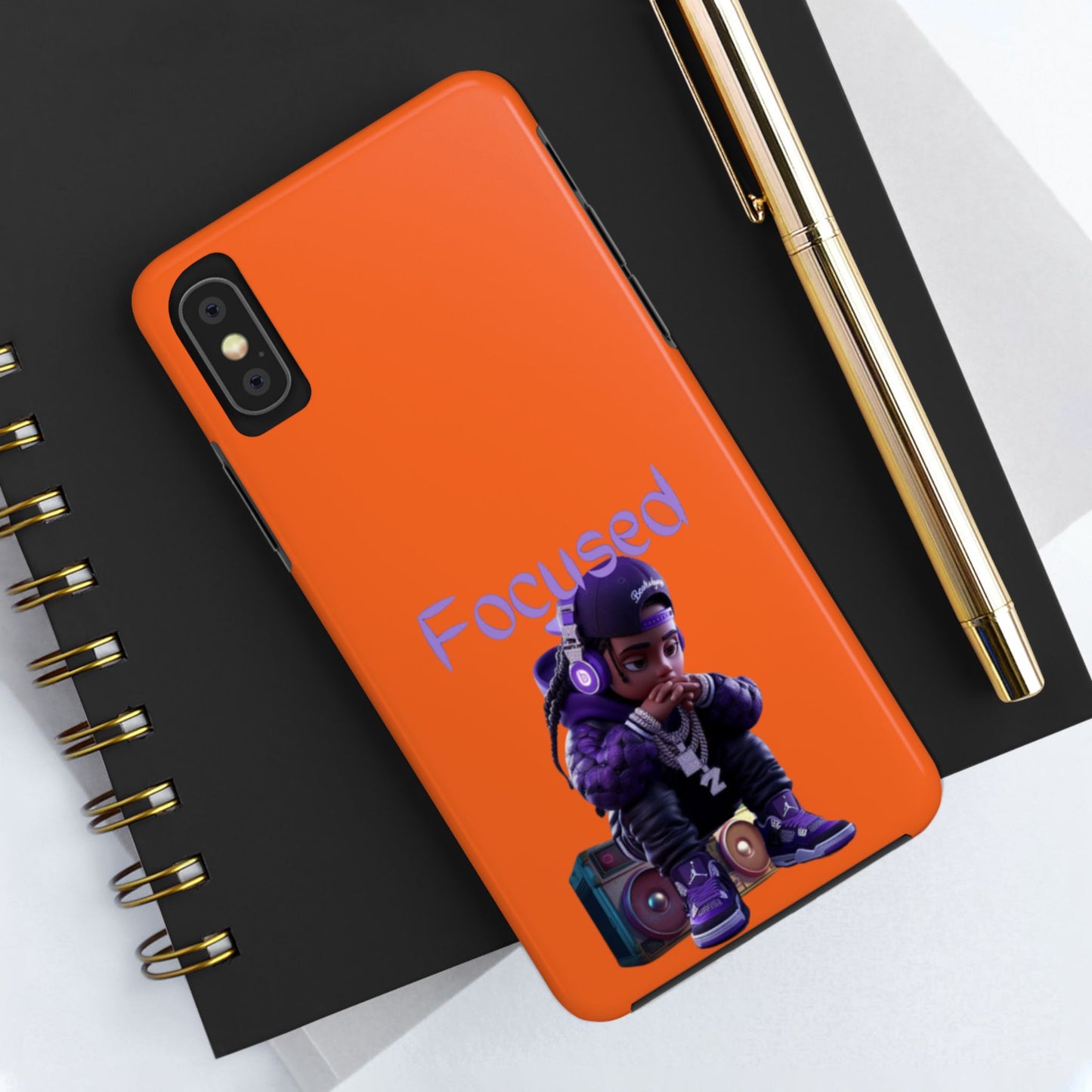 Phone Case- Focused Tough Case- Durable Protection