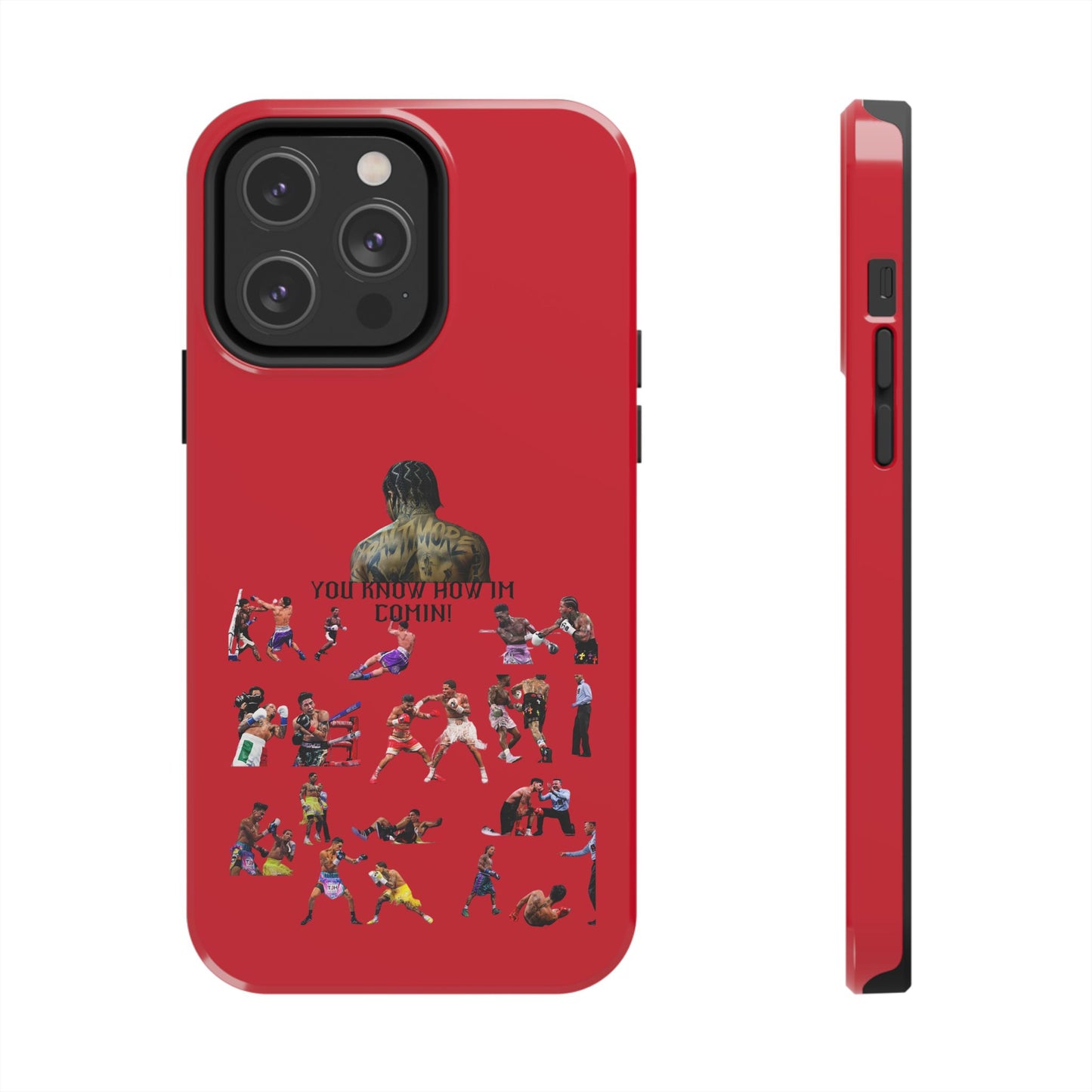 Phone case- You Know How I'm Comin' Tough Phone Case - Durable Protection