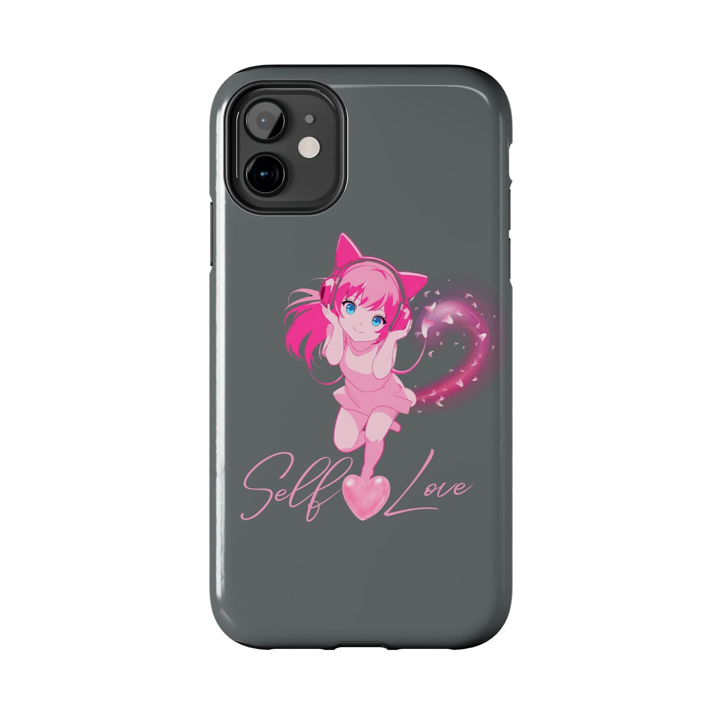 Self Love Tough Phone Case for Anime Lovers