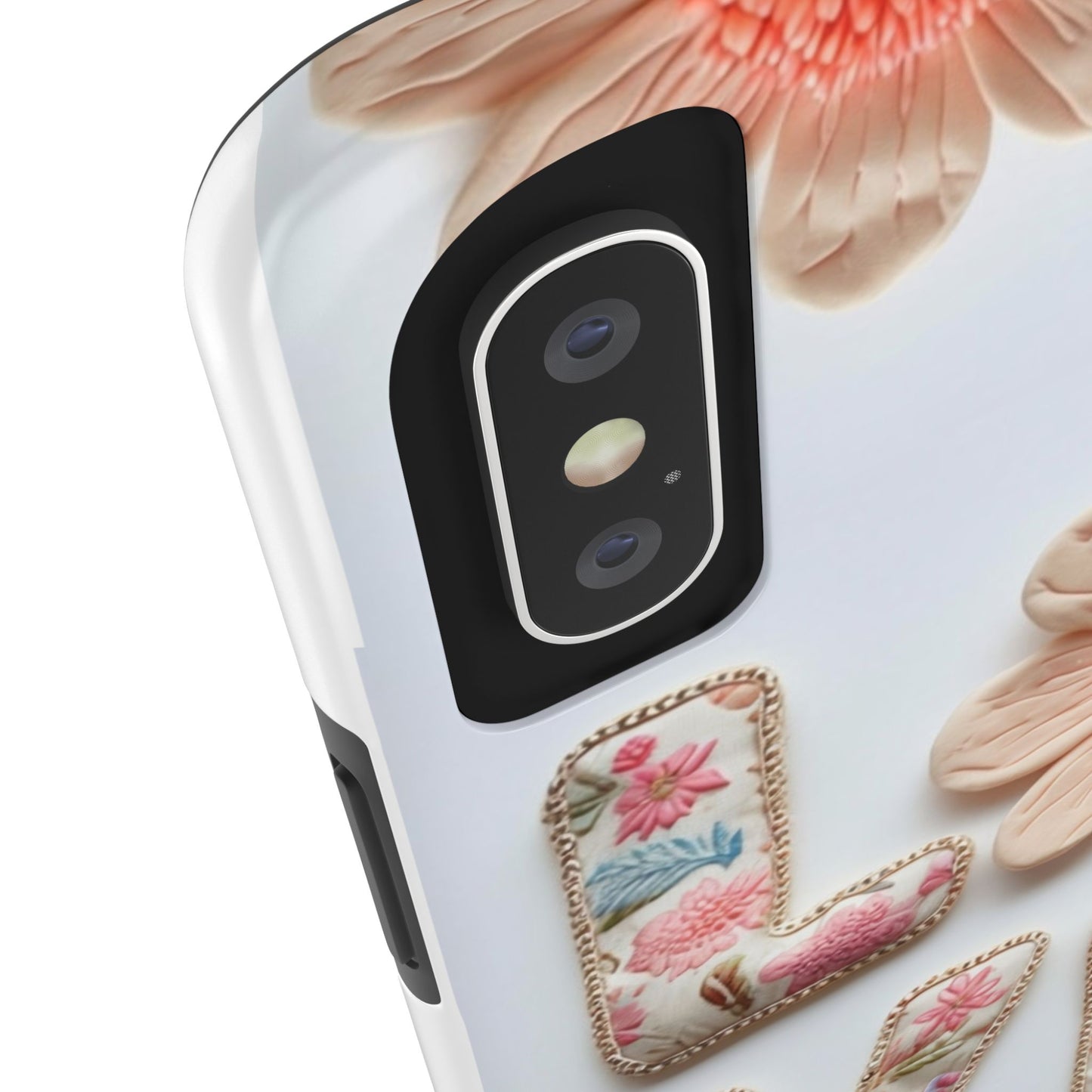 Floral 'Love Yourself' Tough Phone Case