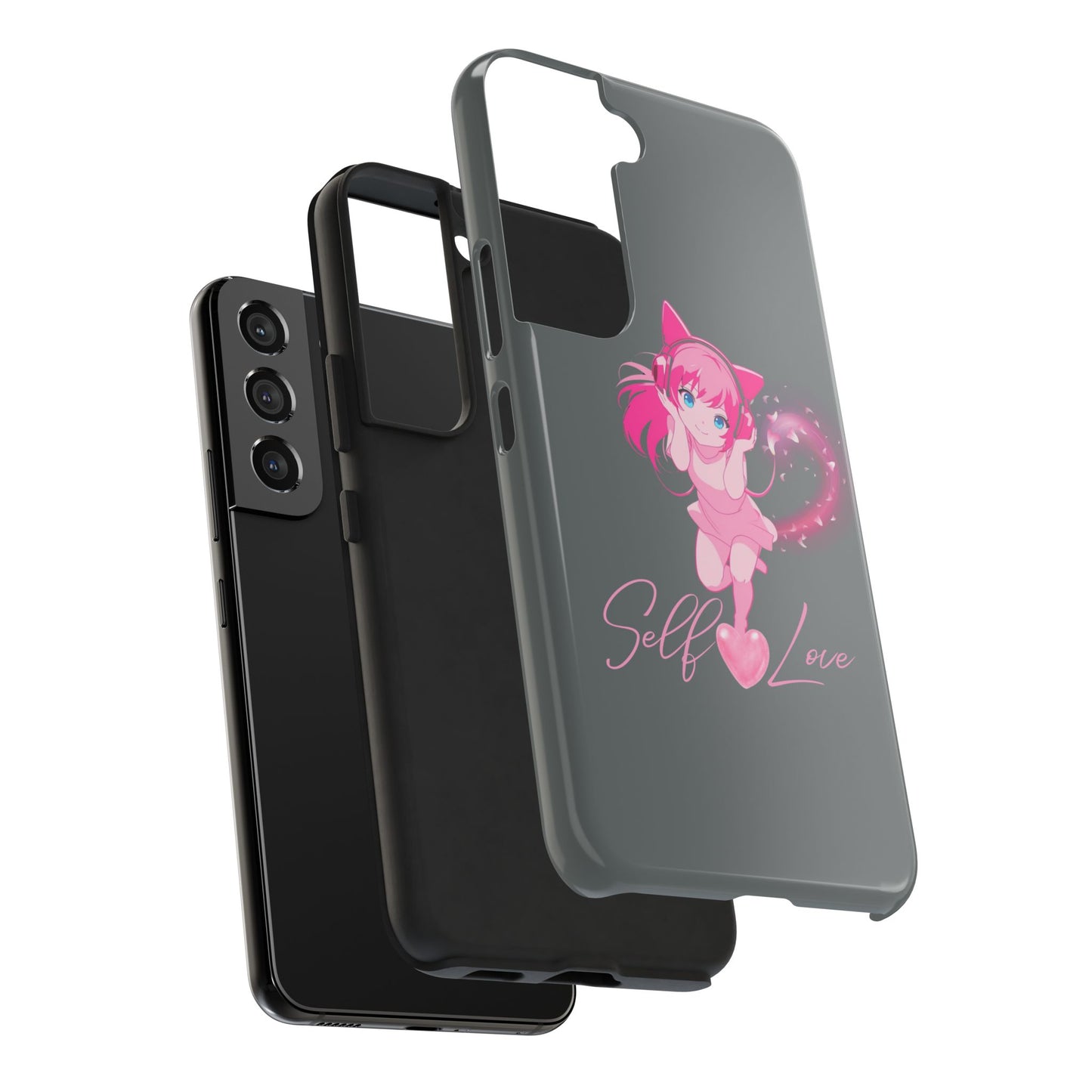 Self Love Tough Phone Case for Anime Lovers