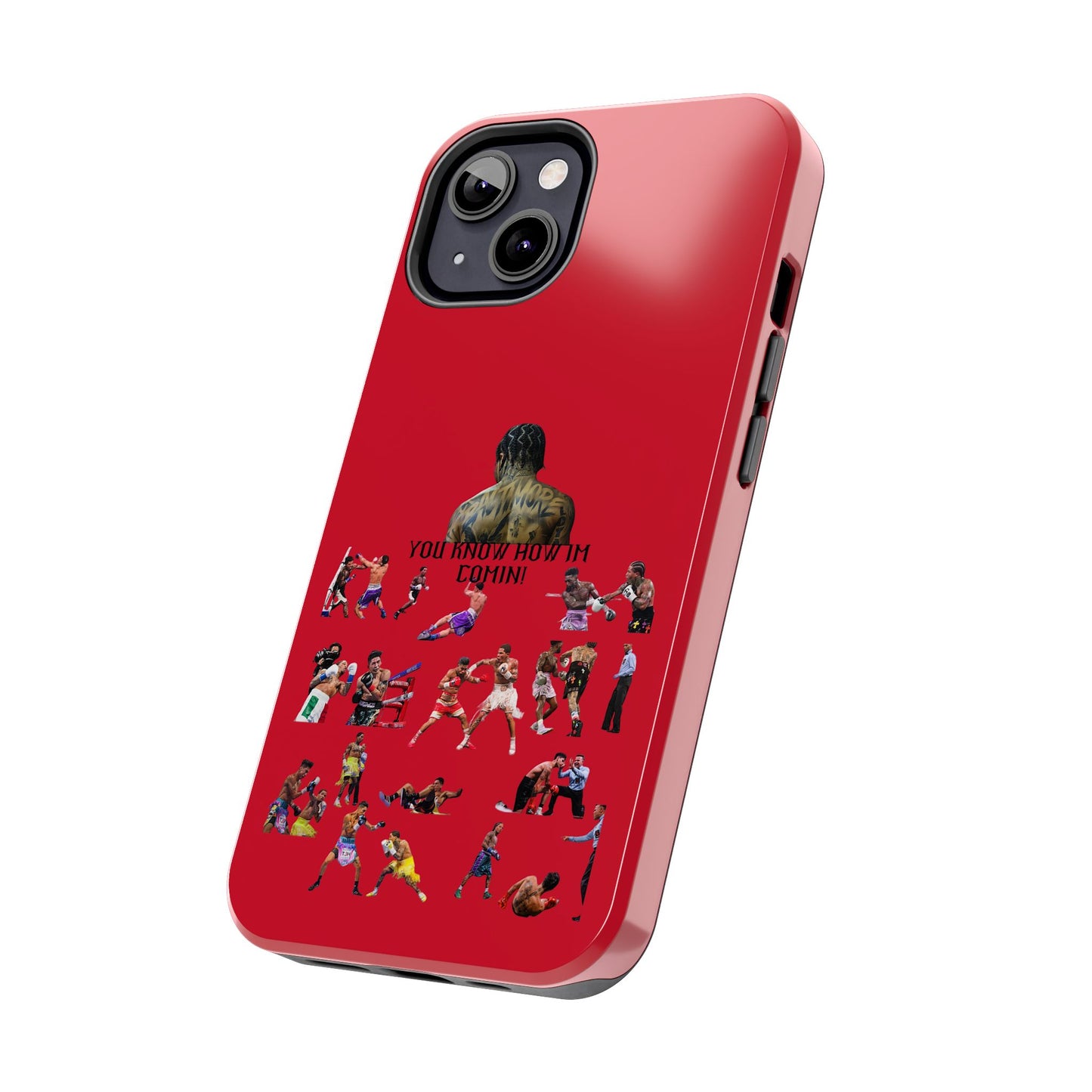 Phone case- You Know How I'm Comin' Tough Phone Case - Durable Protection