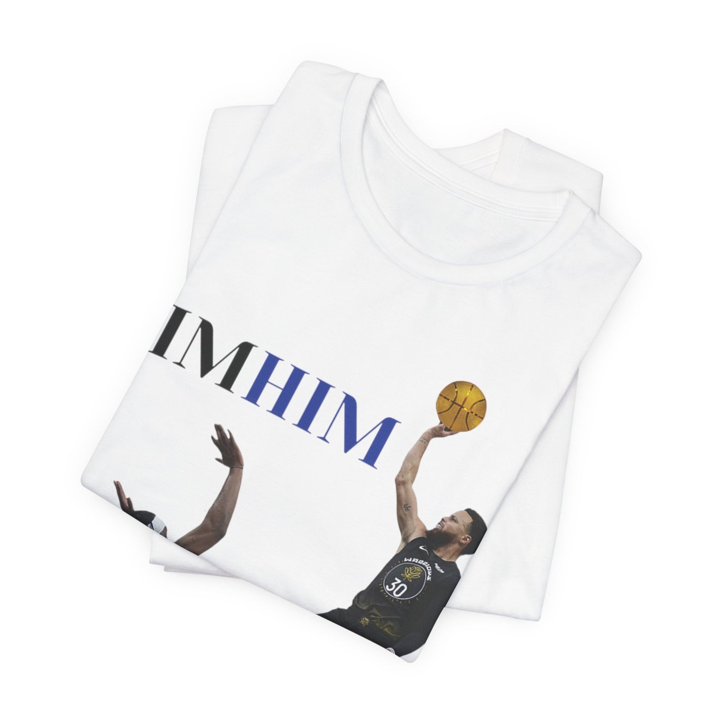 Championship Gold Men & Women’s T-Shirt – "I'm Him" Steph Curry Inspired Basketball Tee