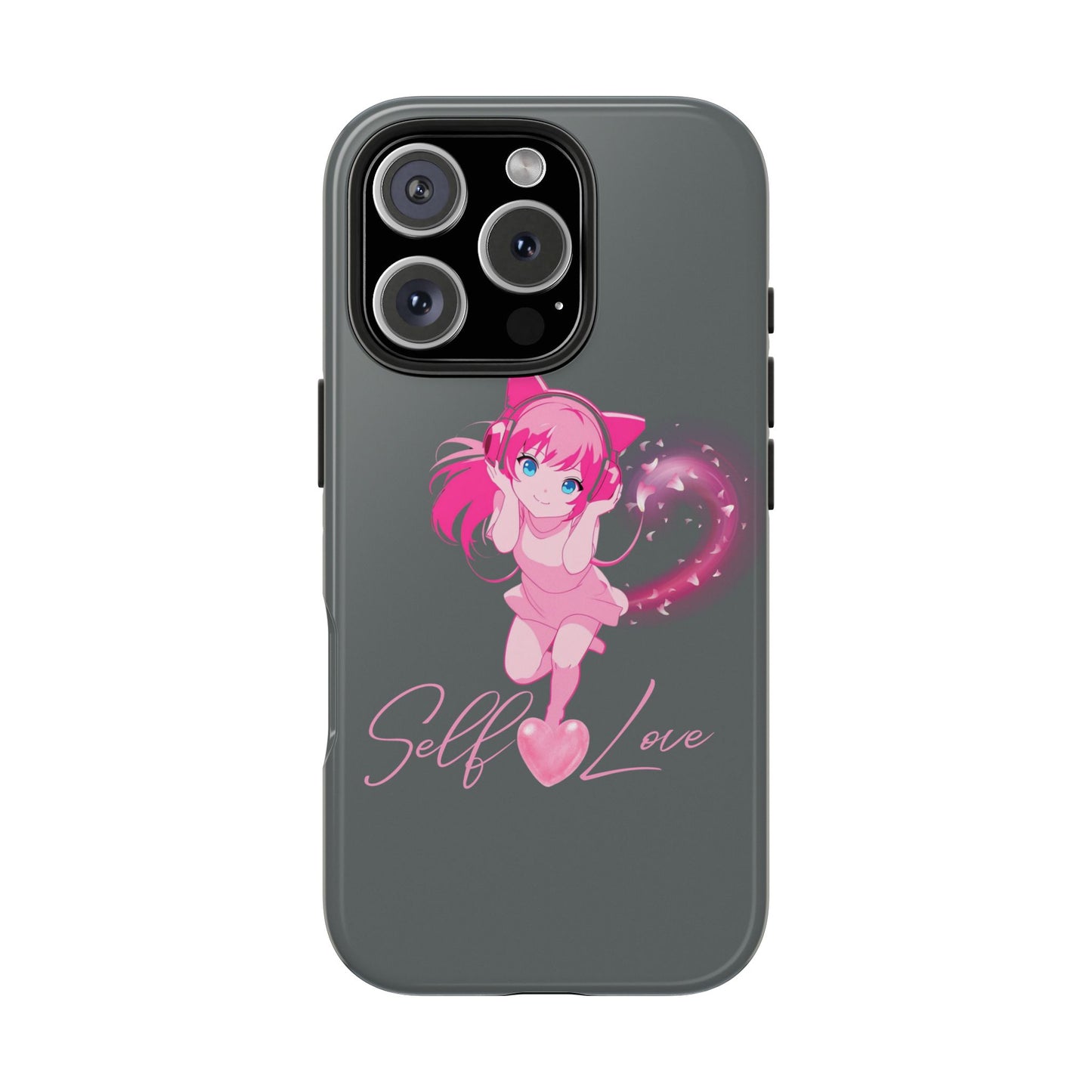 Self Love Tough Phone Case for Anime Lovers