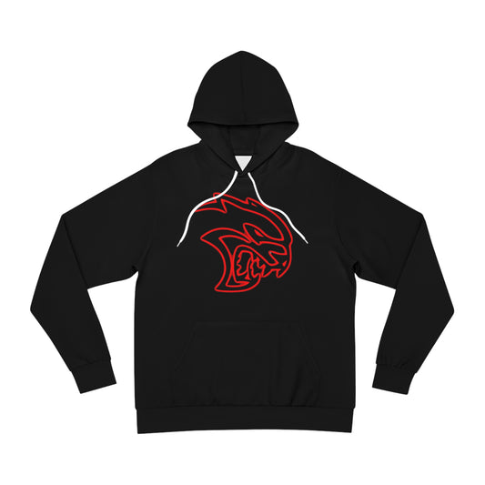 Obsidian Drift Black Hoodie for Men & Women – Hellcat Fans Speed Culture Inspired Wear