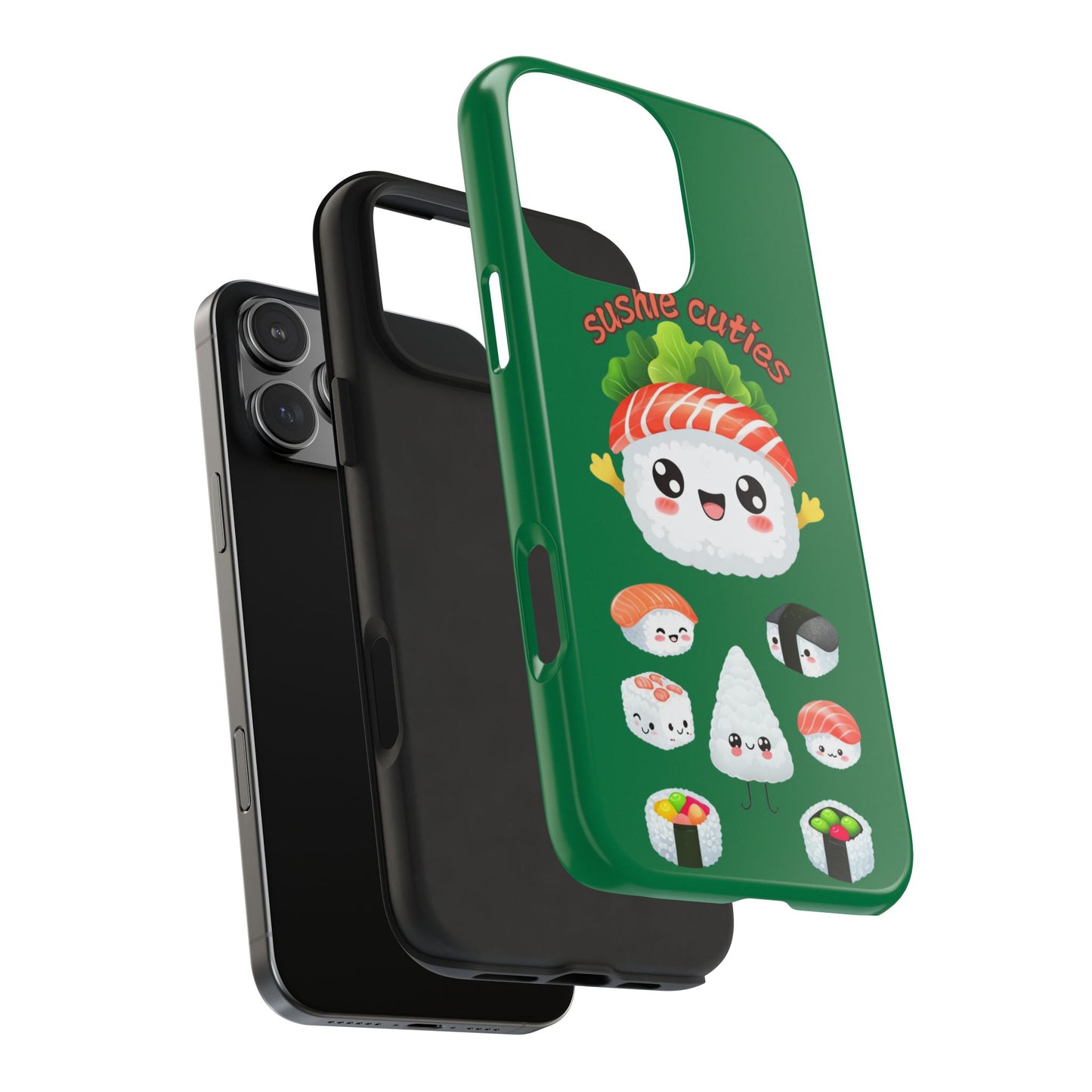 🍣 Cute Sushi Buddies Tough Phone Case – Durable & Adorable for iPhone & Android!