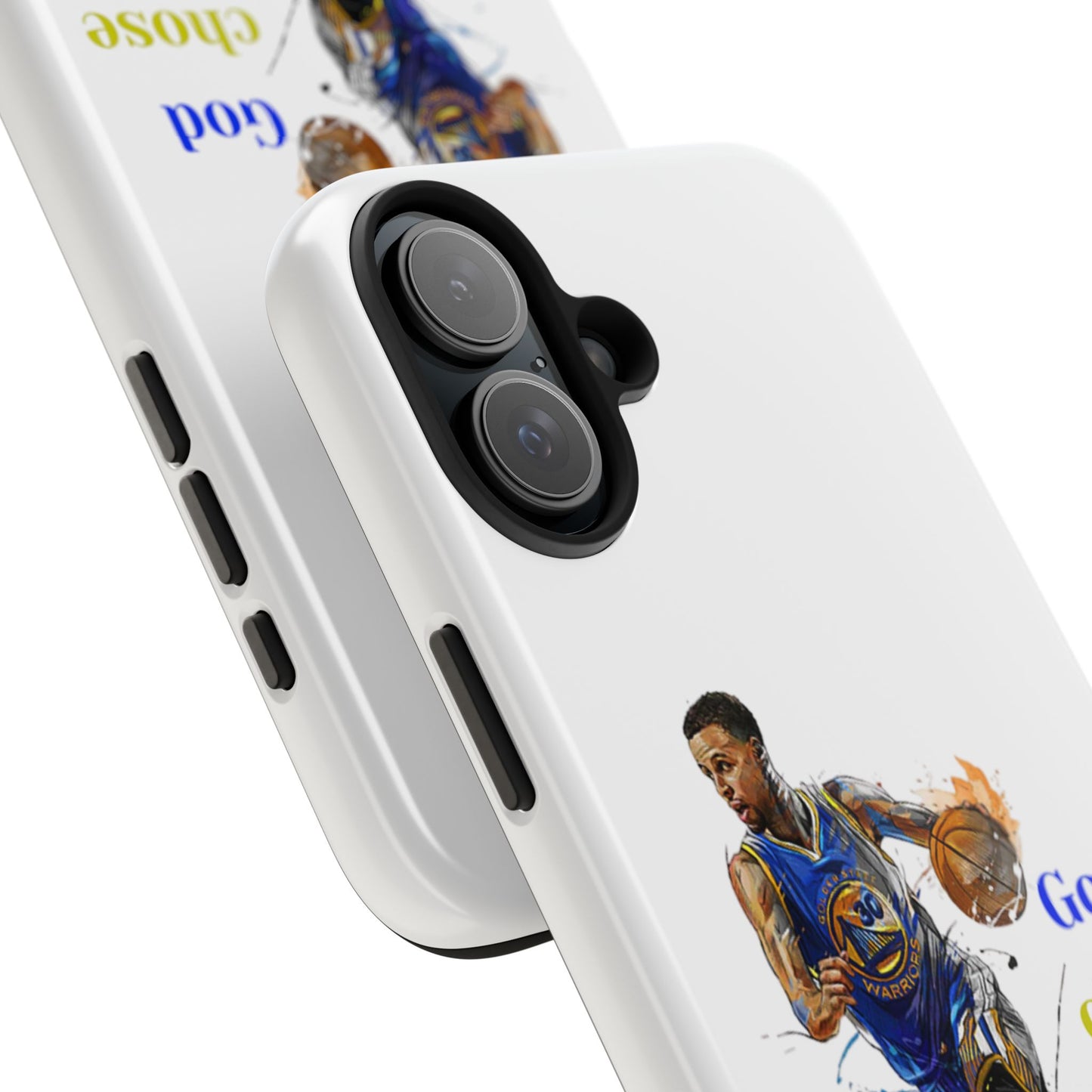 Phone case- God Chose Me Tough Phone Case - Durable Protection