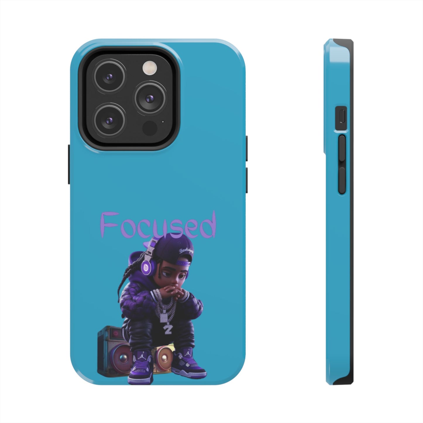 Phone Case- Focused Tough Case- Durable Protection