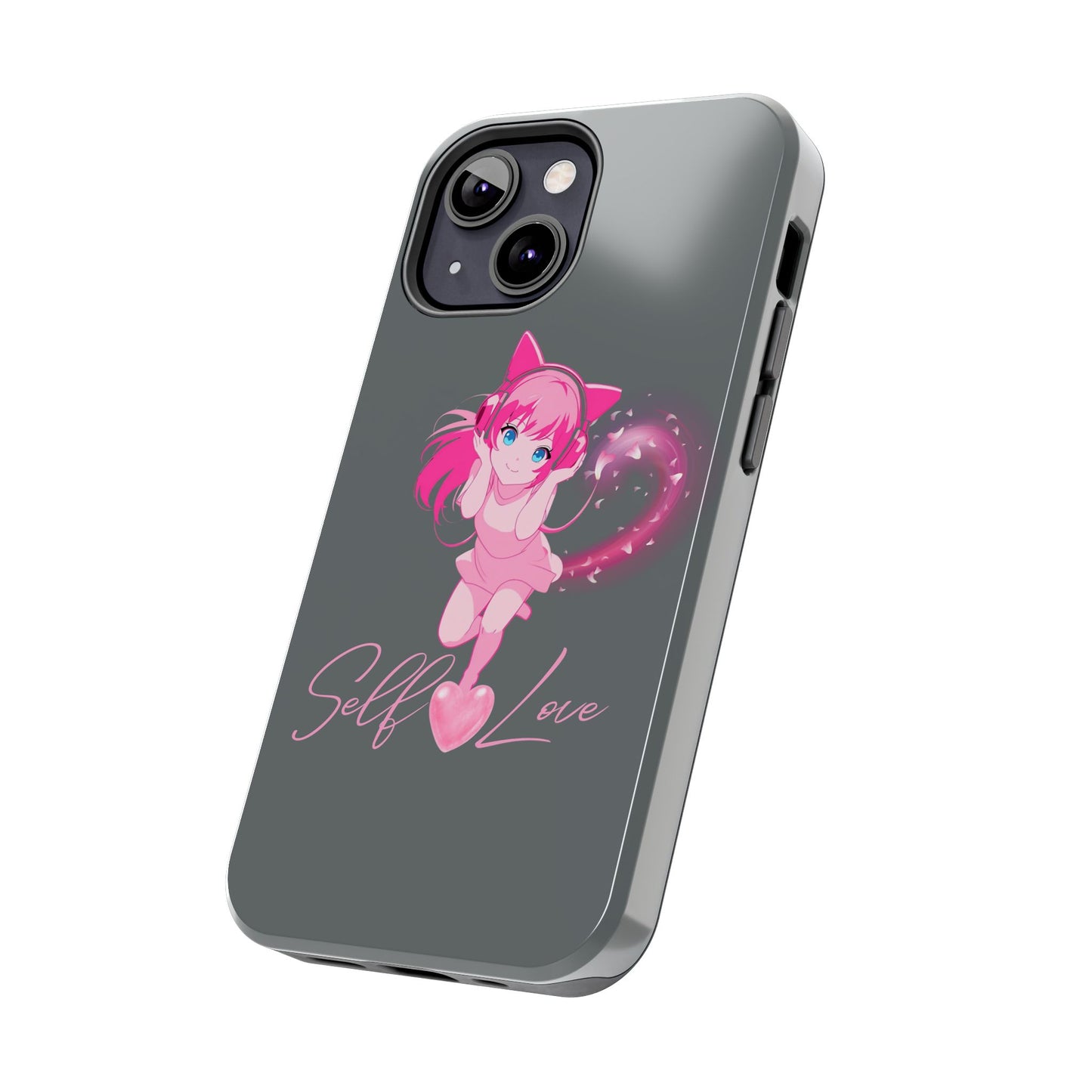 Self Love Tough Phone Case for Anime Lovers
