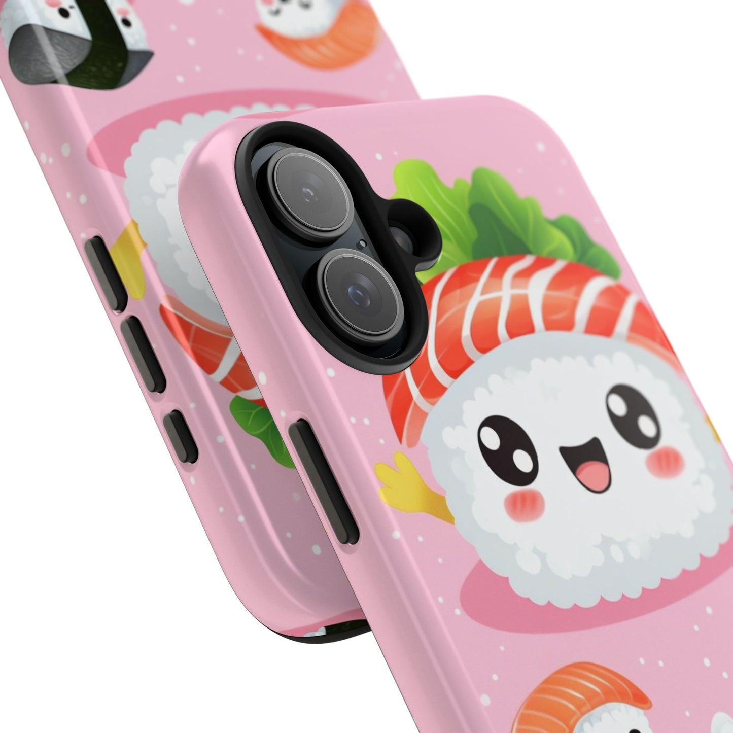 Adorable Sushi Tough Phone Case | Cute Kawaii Design for Food Lovers