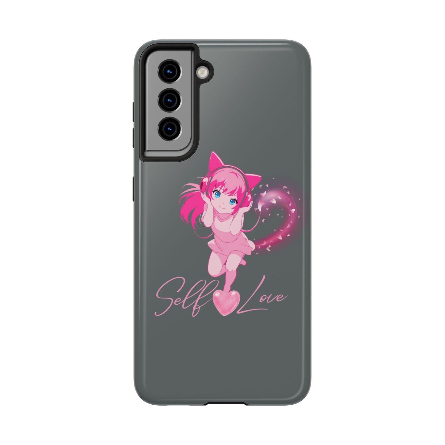 Self Love Tough Phone Case for Anime Lovers
