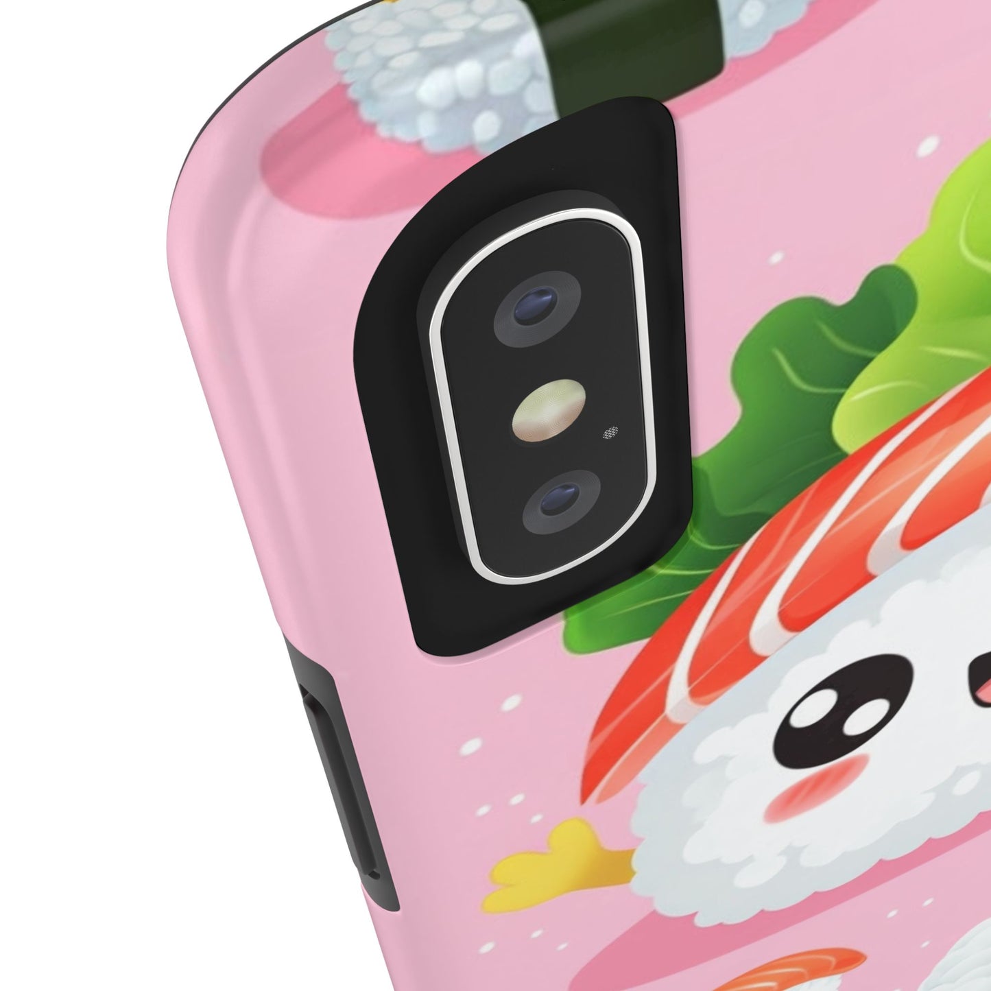 Adorable Sushi Tough Phone Case | Cute Kawaii Design for Food Lovers