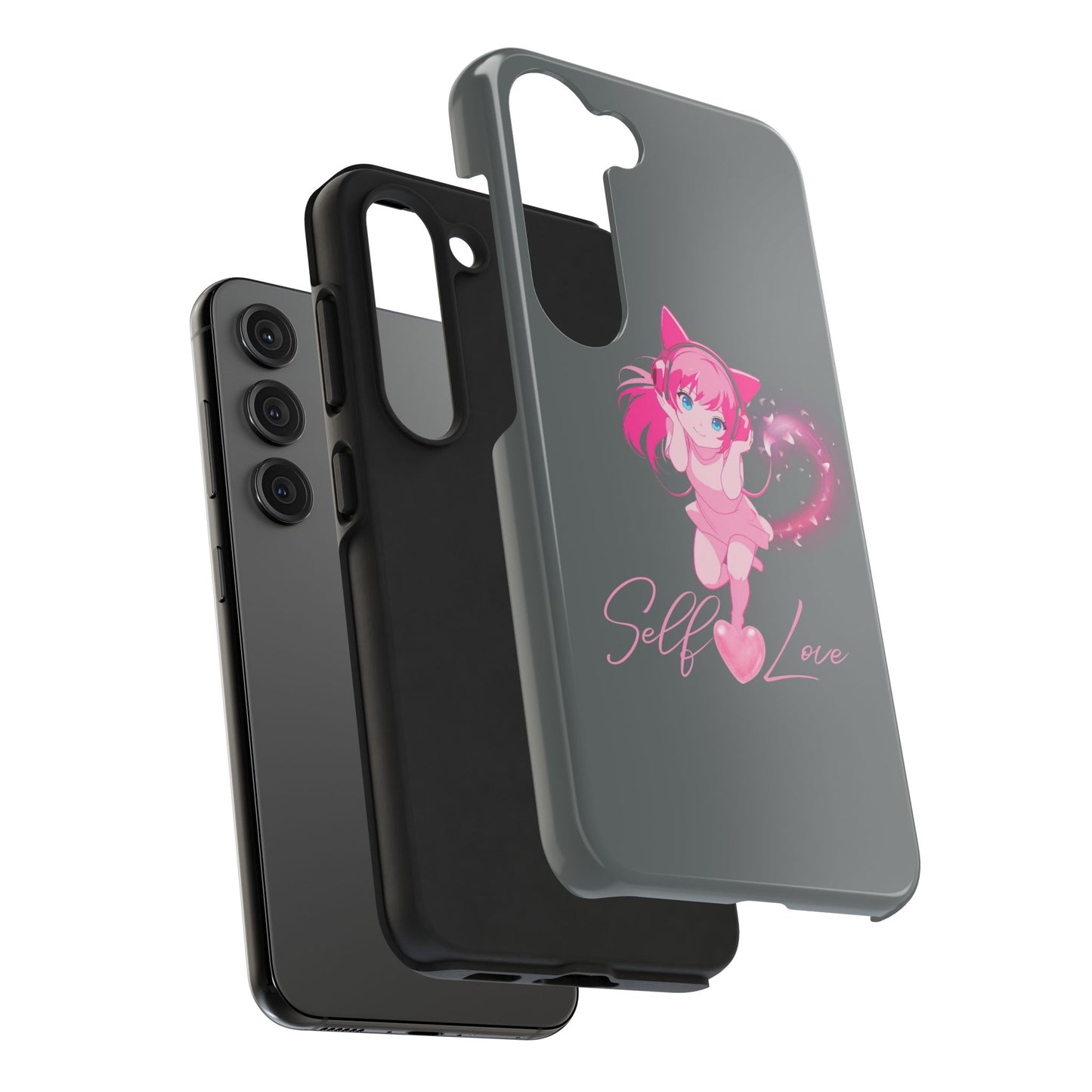Self Love Tough Phone Case for Anime Lovers