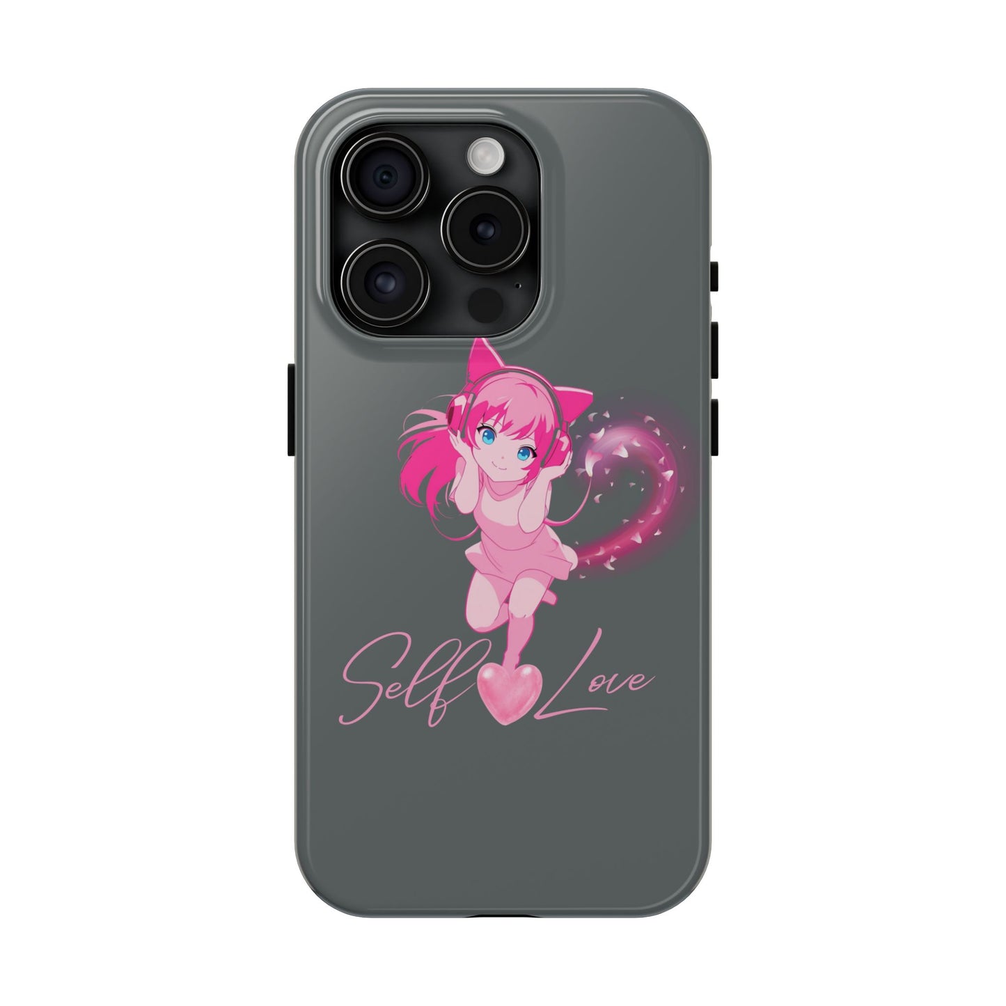 Self Love Tough Phone Case for Anime Lovers