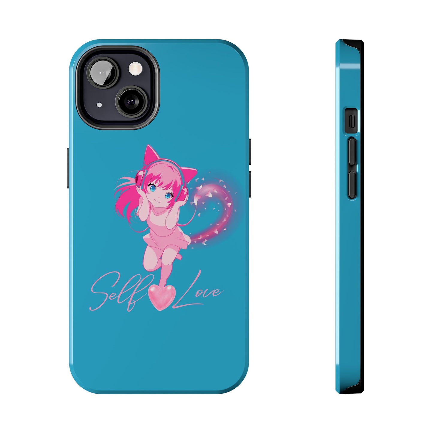 Self Love Tough Phone Case for Anime Lovers