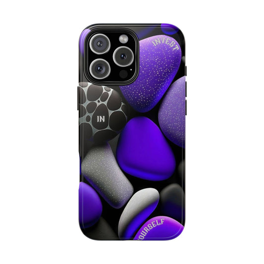 💡 Invest in Yourself Motivational Tough Phone Case – Durable Shockproof Protection for iPhones & Androids 📱✨