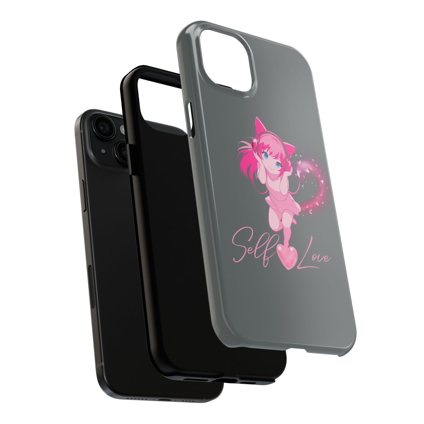 Self Love Tough Phone Case for Anime Lovers